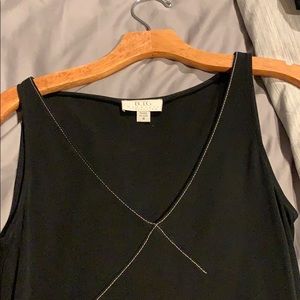 Bcbg long evening dress (black)